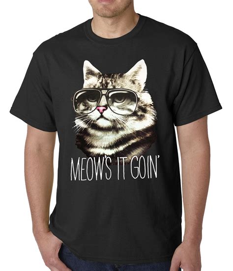 funny cat shirts for men